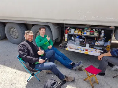 Warten auf die Faehre