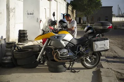 Wiedermal ein Service für Günters Felge...