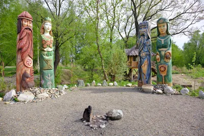 In einem russischen Freiluftmuseum