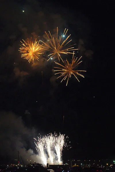 Feuerwerk zum 150. Geburtstag von Kanada