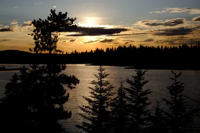 ... und dann dieser Sonnenuntergang