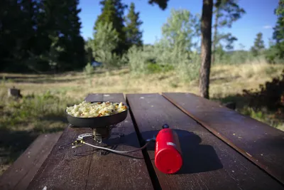 Rösti auf dem Benzinkocher