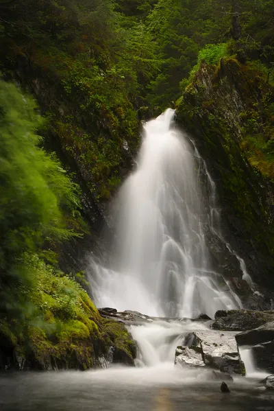 Wasserfall in Whittier